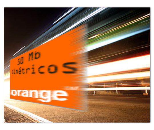Orange ofrece SDSL a 50Mb simétricos