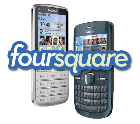 Foursquare en Symbian S40!