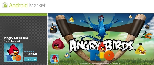 Angry Birds Rio ya disponible en el Android Market