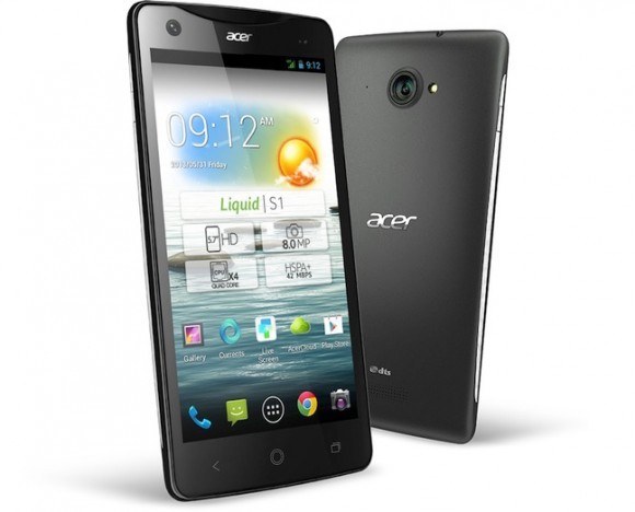 Acer presenta su nueva phablet: la Acer liquid S1