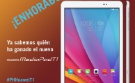 ¡YA TENEMOS GANADOR DEL TABLET MEDIAPAD T1 10 DE HUAWEI!
