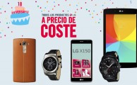 ¡Del 1 al 3 de octubre todos los productos LG a precio de coste!