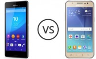 Comparamos: Samsung Galaxy J5 vs Sony Xperia M4 Aqua