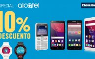 Solo hasta el 19 de febrero 10% de descuento en dispositivos Alcatel