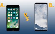 Comparativa Iphone 7+ y Galaxy S8+