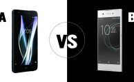 Comparamos el Sony Xperia XA1 vs BQ Aquaris X