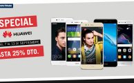 ¡Solo hasta el 13 descuentos de hasta el 25% en smartphones libres Huawei!