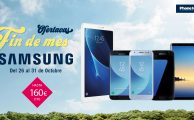 ¡Ofertacas Fin de mes con descuentos de hasta 160€ en dispositivos Samsung hasta el 31 de octubre!