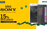 ¡Solo del 30 al 1 de enero descuento exclusivo online de un 15% en smartphones Sony!