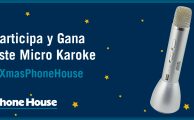 ¡Participa en #XmasPhoneHouse y gana un micrófono karaoke con altavoz incorporado!