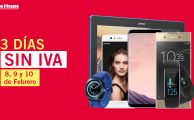 ¡Del 8 al 10 de febrero celebramos los Días Sin IVA en smartphones, teléfonos, tablets y wearables!