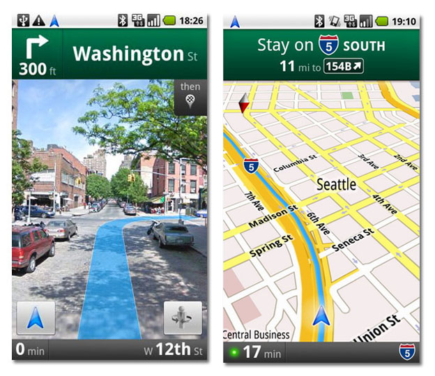 Google Navigation. GPS gratis para Android - de Phone House