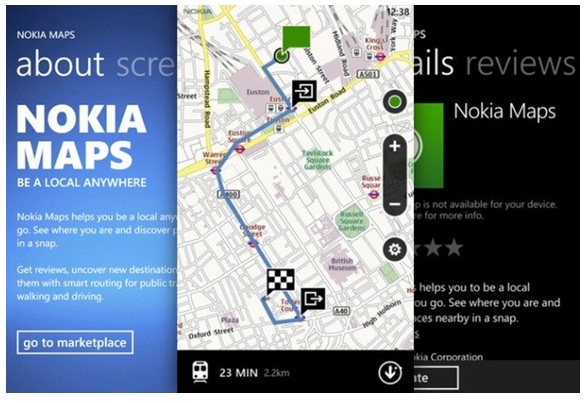 Nokia Maps para todos los Windows Phone, pero sin voz