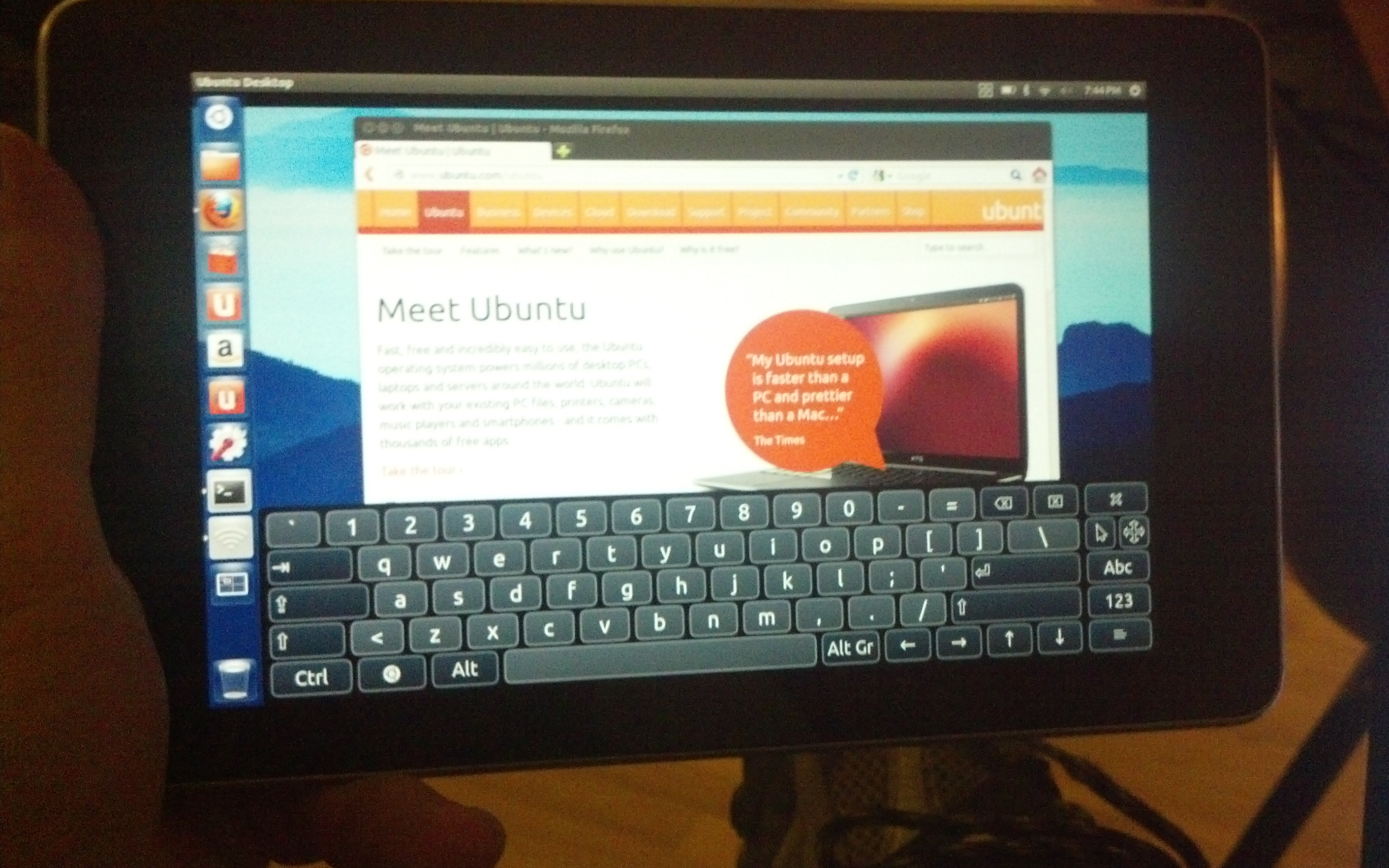 Canonical lanza Ubuntu para la Nexus 7