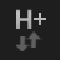H+-symbol