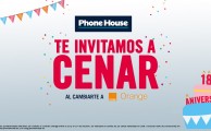 Ven a Phone House del 20 al 27 de octubre, ¡regalamos 20 cenas!
