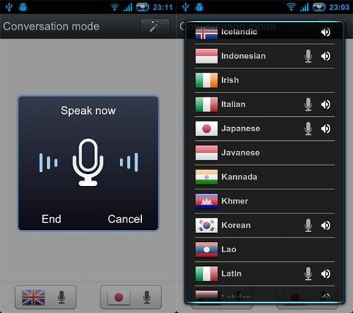 ispeech translator app
