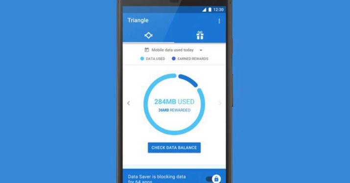 Triangle, la app para ahorrar datos móviles
