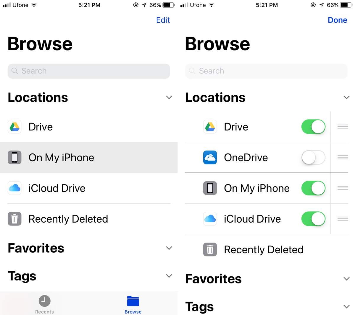 App Files iOS 11, así funciona la nueva aplicación de organización