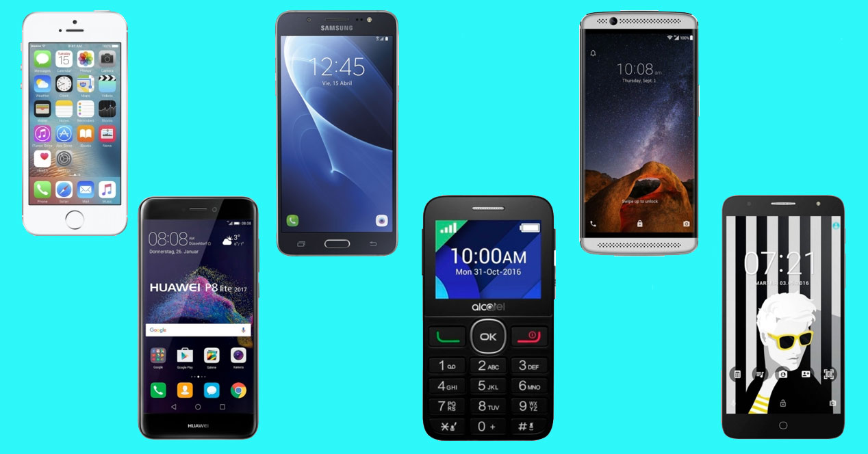 Estos son los smartphones a 0 euros que te recomendamos para agosto