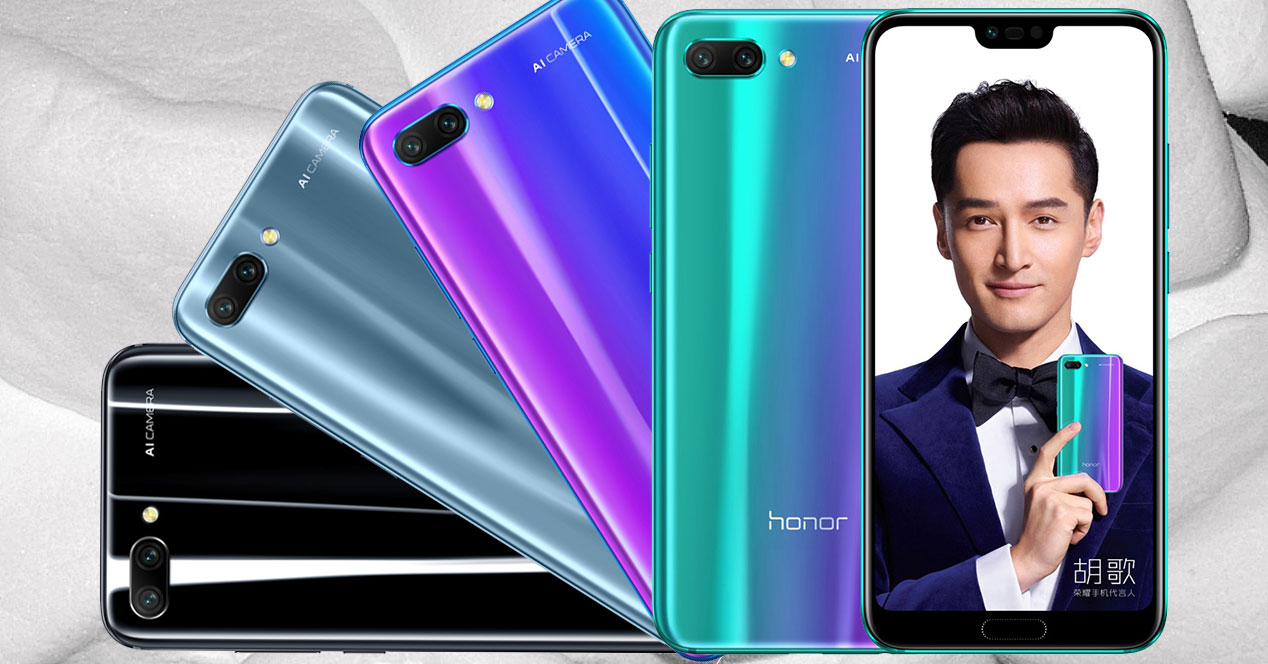 honor 10 colores