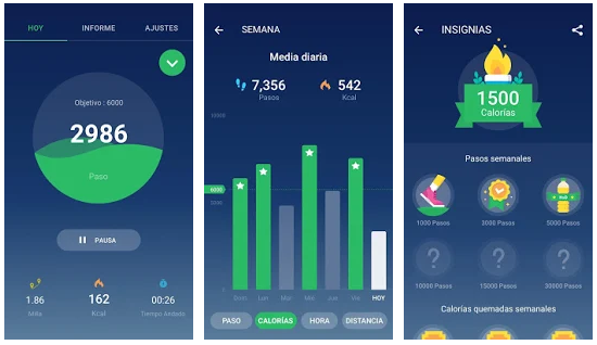 Podómetro y Contador de Pasos - Aplicaciones en Google Play