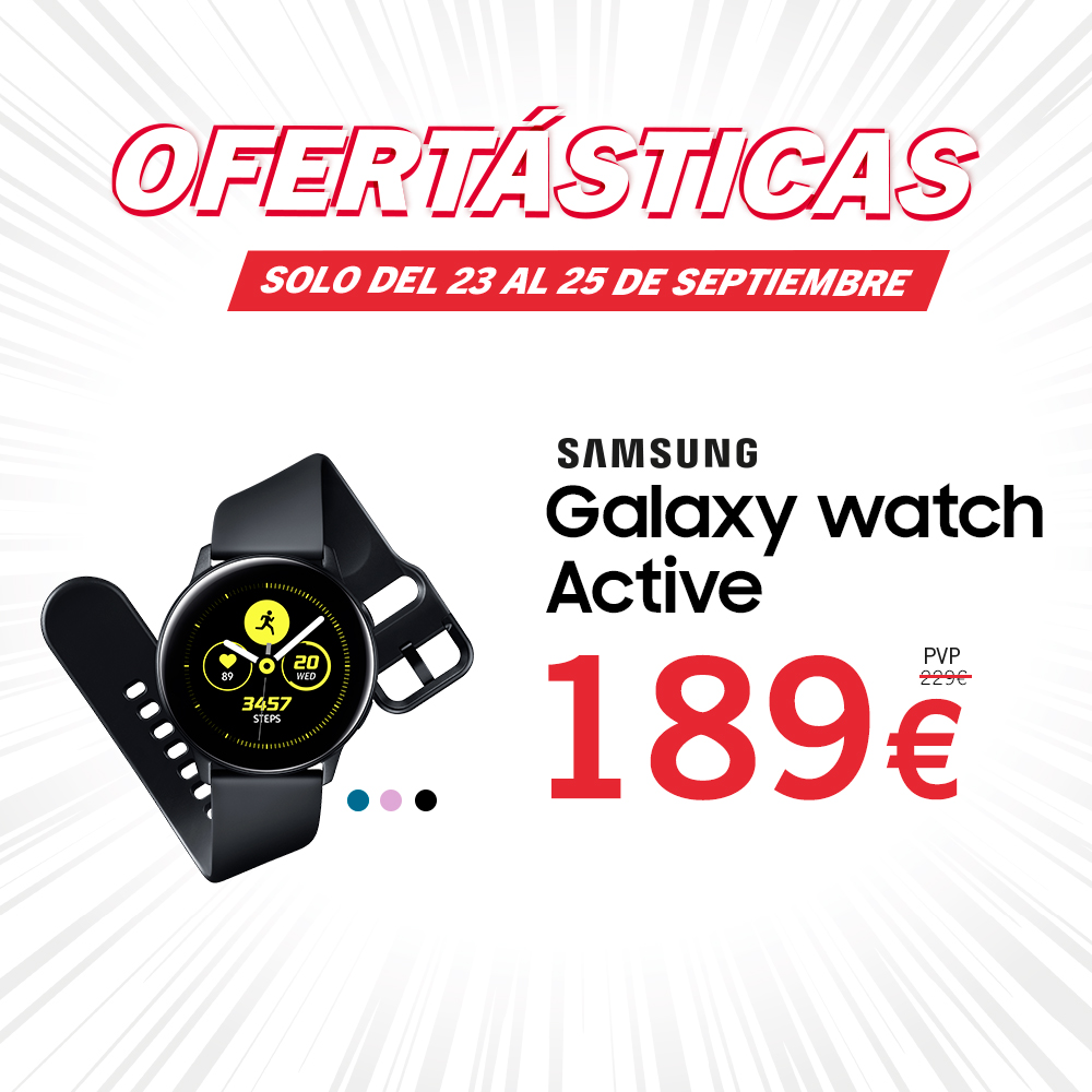 OfertÁsticas Samsung Galaxy Watch Active
