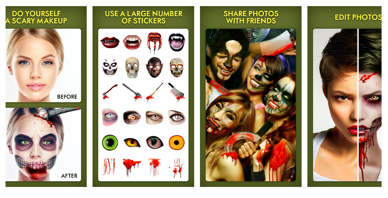 Maquillaje De Halloween Selfie Photos Apps