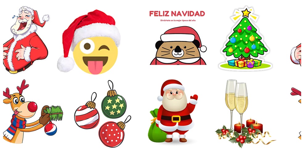 Stickers De Navidad Para Whatsapp