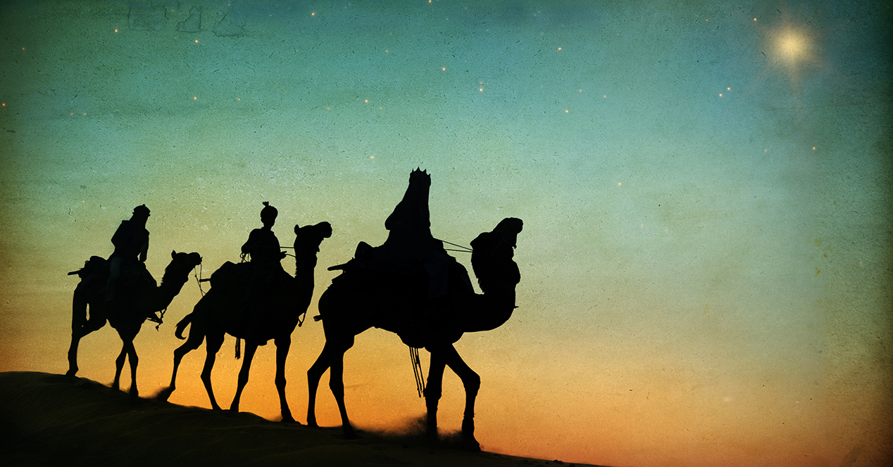 Three Kings Desert Star Of Bethlehem Nativity
