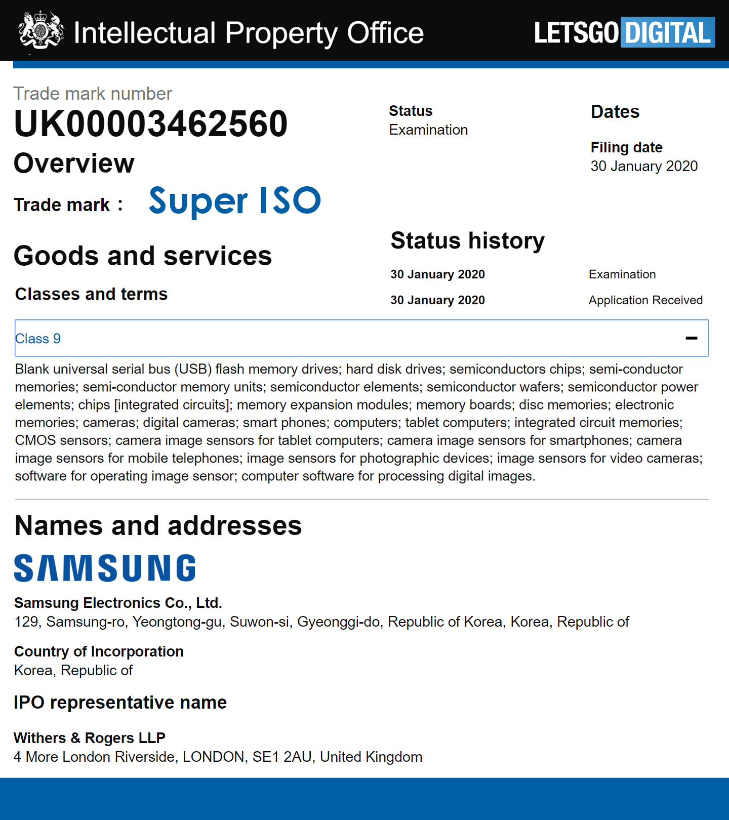 Samsung Super Iso