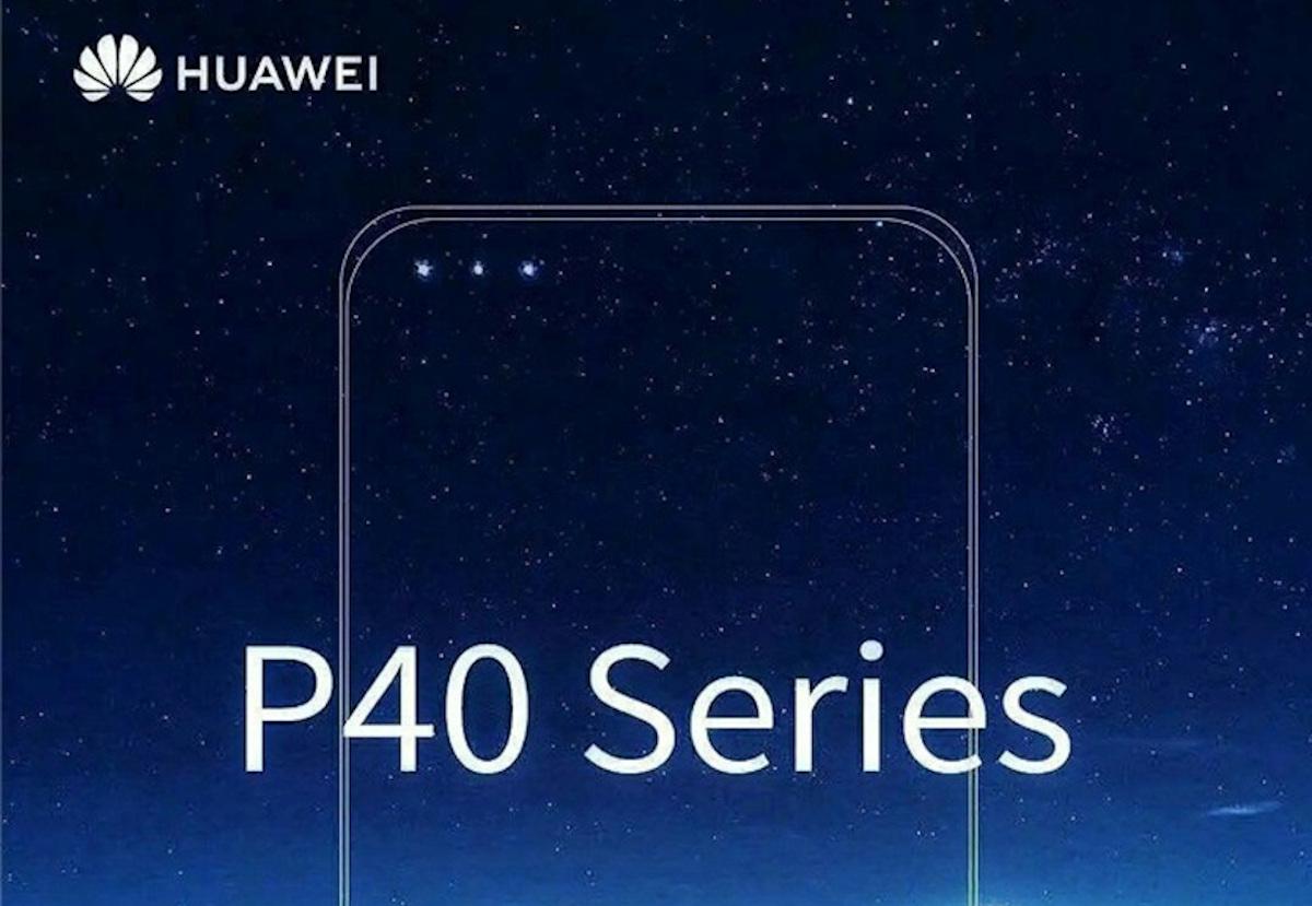 Huawei P40 Triple Camara Frontal