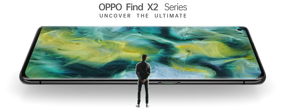 Oppo Find X2 Frontal Horizontal