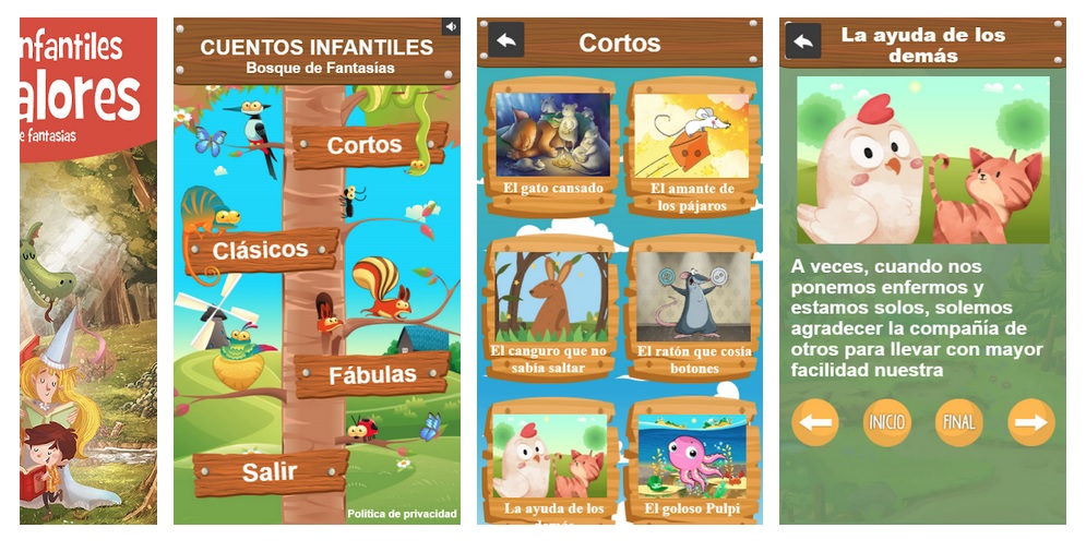 Mejores apps de cuentos infantiles para los más pequeños