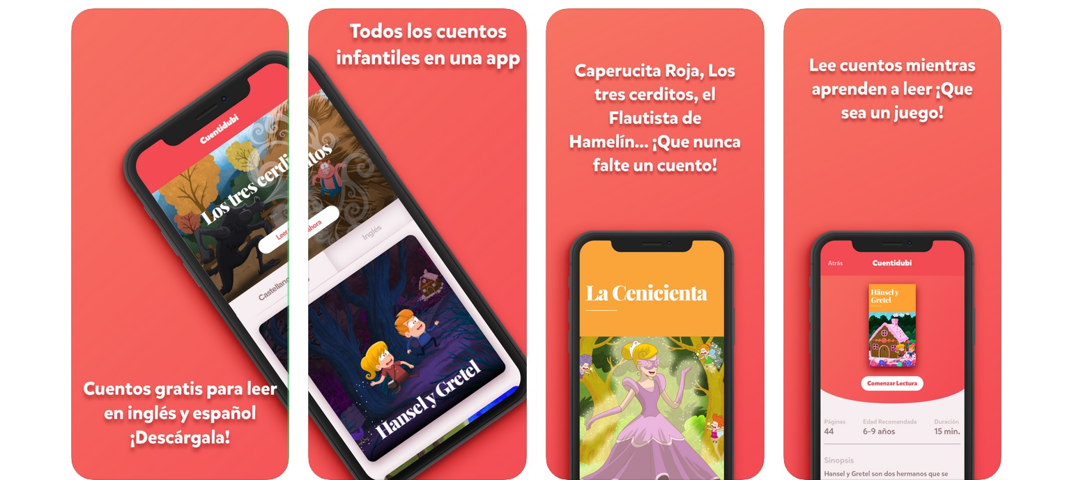 Las mejores aplicaciones Android para leer cuentos infantiles