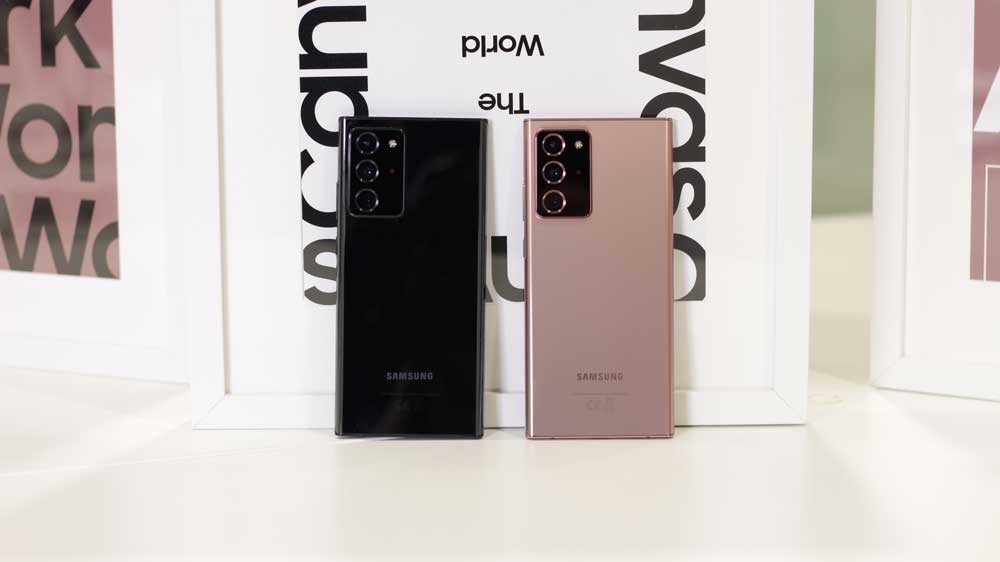 Samsung Galaxy Note 20 Ultra Color Negro Y Bronce