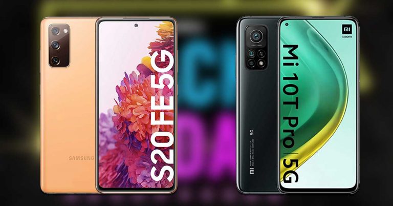 samsung galaxy s20 fe vs xiaomi mi 10t