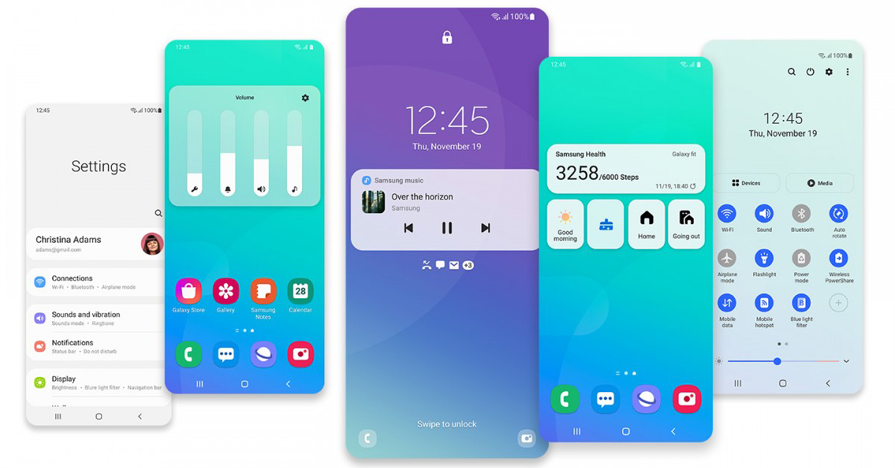 Smartphones Samsung que actualizarán a Android 11