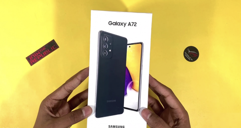 a72 samsung unboxing