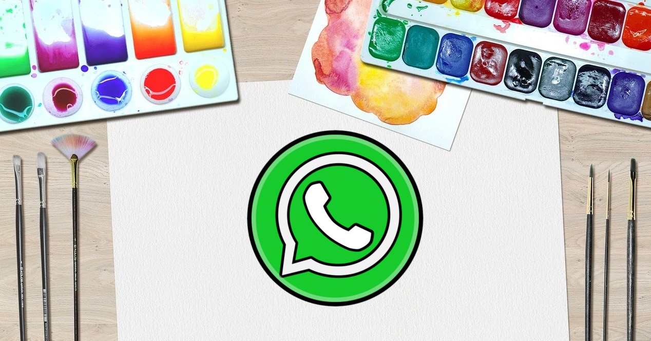 Whatsapp Logo Y Pinceles