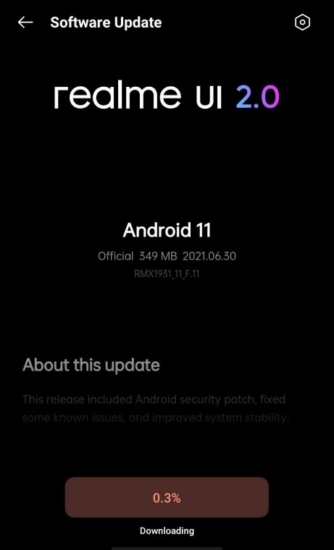 Android 11 Realme X2 Pro