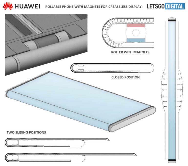 Huawei Rollable Smartphone 770x679 2