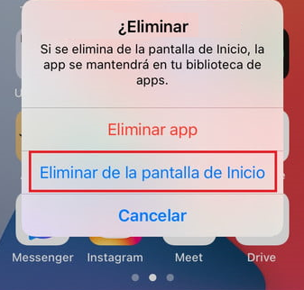 Eliminar App Iphone