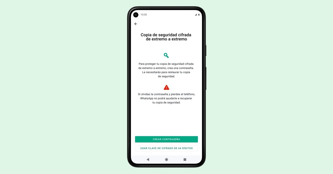 Whatsapp Copia Seguridad Cifrada