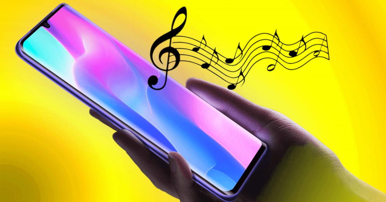Smartphones Y Notas Musicales