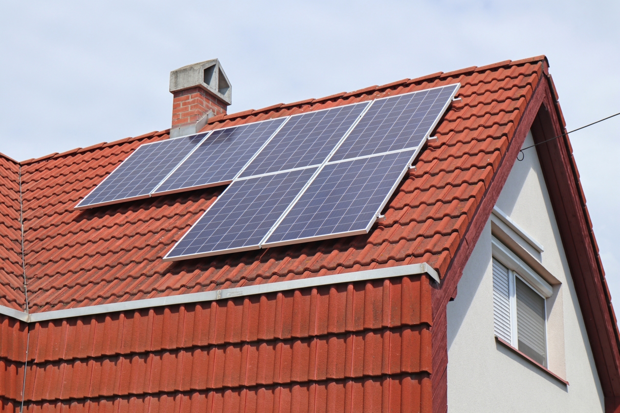 Paneles Solares En Una Casa