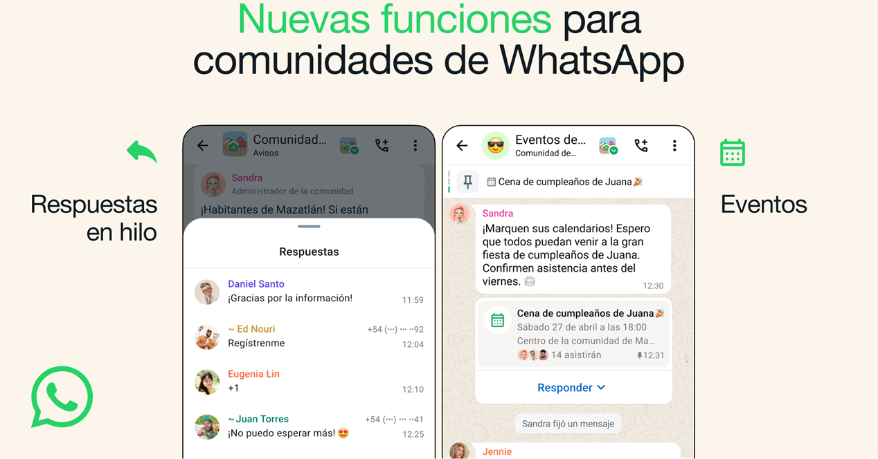 whatsapp comunidades