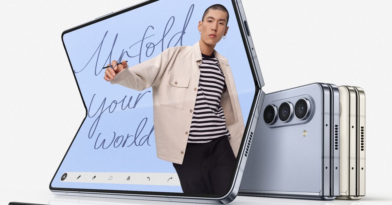 Se filtran detalles del diseño del Samsung Galaxy Z Fold6 Slim