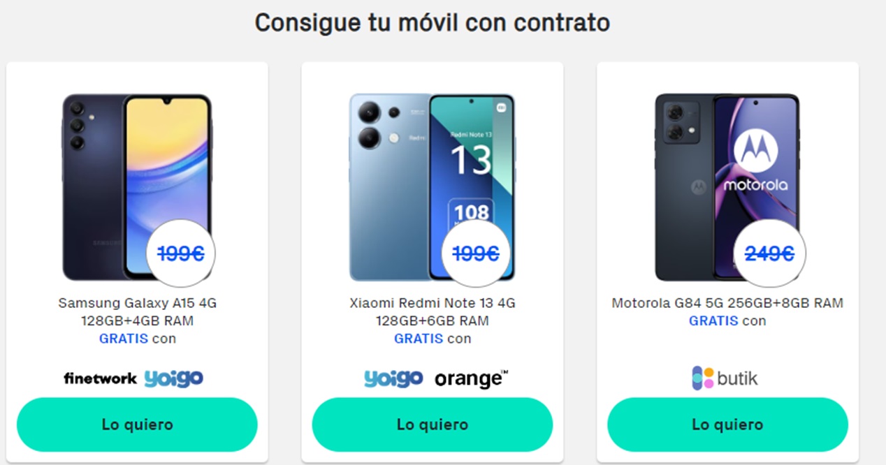 moviles gratis